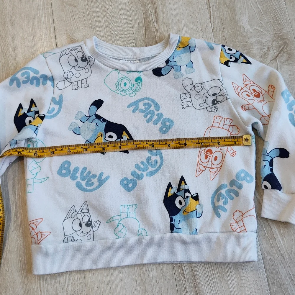 Target Kids Bluey Sweatshirts - White and Purple - Picture 8 of 10